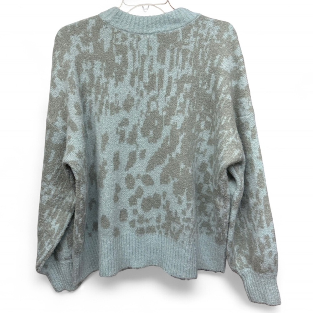 Scoop Galaxy Jacquard Tunic Sweater, Size XL - Picture 7 of 9